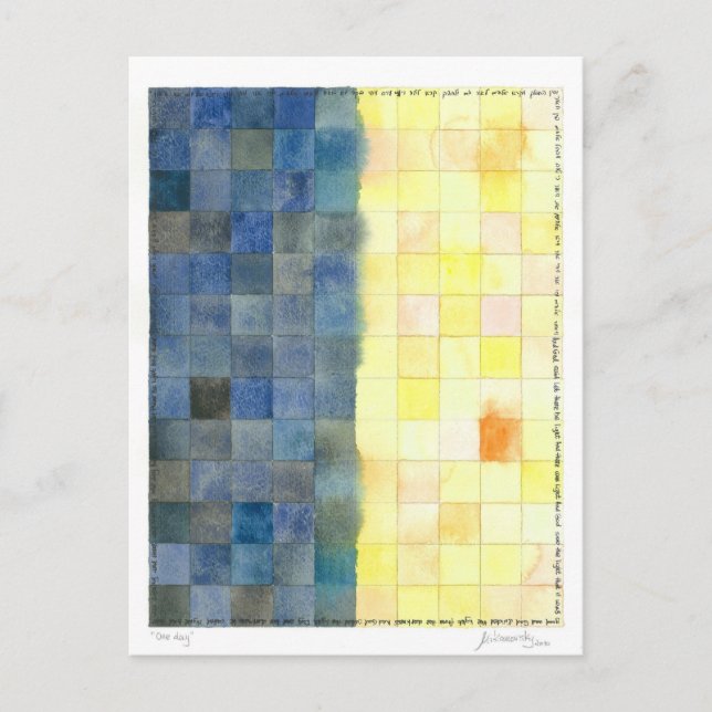 Carte postale un jour (7 jours de création) (Devant)