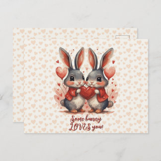 Carte Postale Un Lapin T'Aime