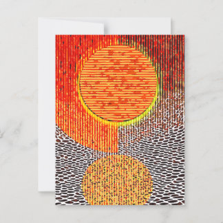 Carte Postale Un lever de soleil