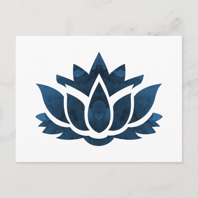 Carte Postale Un lotus (Devant)