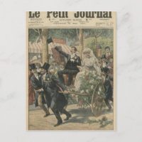 Un mariage sur un chariot à main
