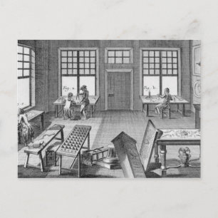 Carte Postale Un meuble de l'atelier de la couche, de l'Encyclop