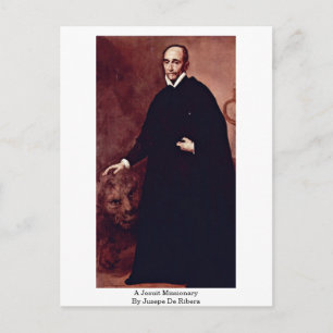 Carte Postale Un Missionnaire Jésuite Par Jusepe De Ribera