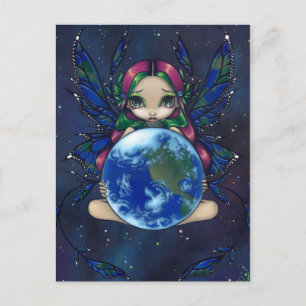 Carte postale "Un monde aux bonnes mains"