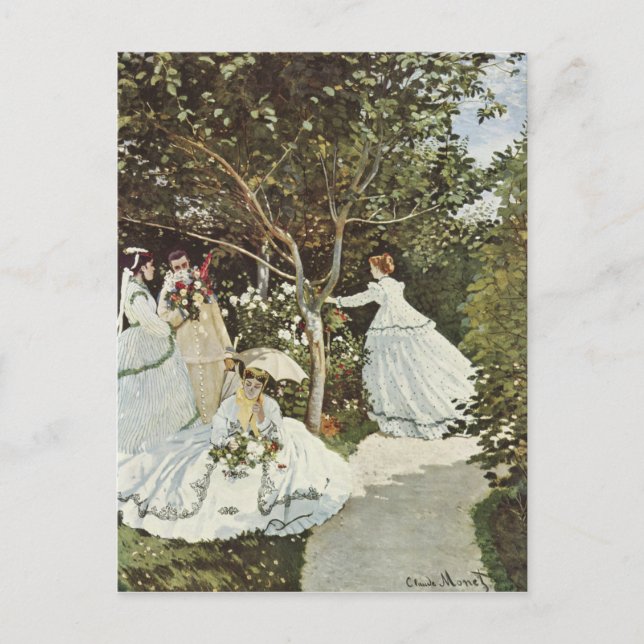 Carte Postale Un moulin à vent à Zaandam Claude Monet (Devant)