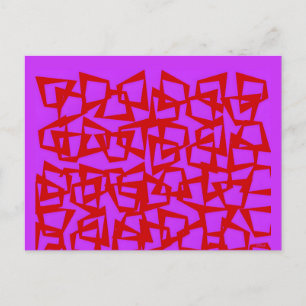 Carte Postale Un mur de modernisme d'un quart de siècle