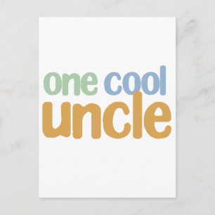 Carte Postale Un oncle Cool T-shirt