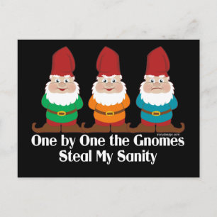 Carte Postale Un Par Un Les Gnomes