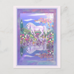 Carte Postale Un paradis mauve