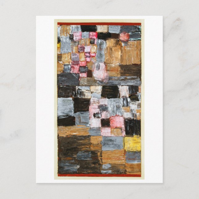 Carte Postale Un parfum de ville | Paul Klee | (Devant)