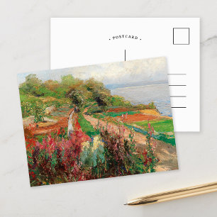 Carte Postale Un paysage côtier   Olga Wisinger-Florian