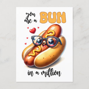 Carte Postale Un petit bout de chien dans un million de Punny Fu
