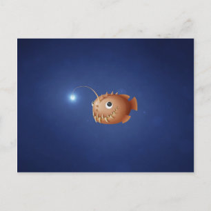 Carte Postale Un peu de poisson-pêcheur