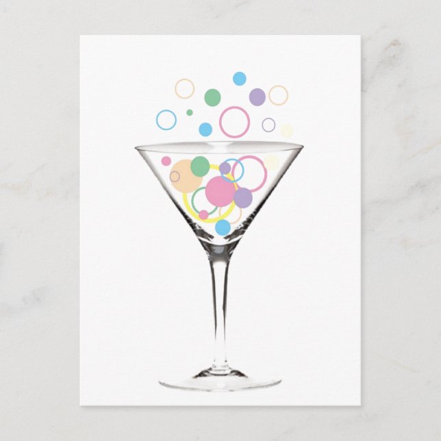 Carte Postale Un peu du Bubbly (Devant)