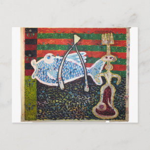 Carte Postale Un poisson à souhait et à Miro