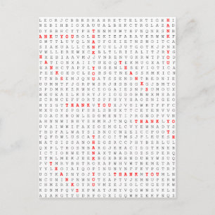 Carte Postale Un Puzzle De Remerciements Pour Dire Tant Merci