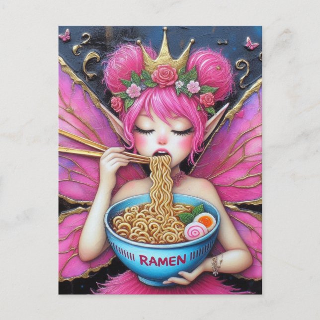 Carte Postale Un Ramen À La Fée (Devant)