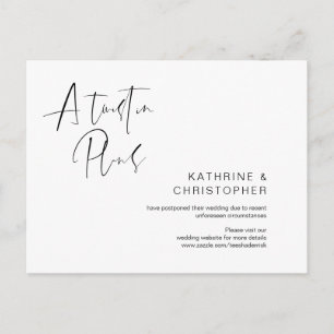 Carte Postale Un revirement dans les plans, le Mariage du minima