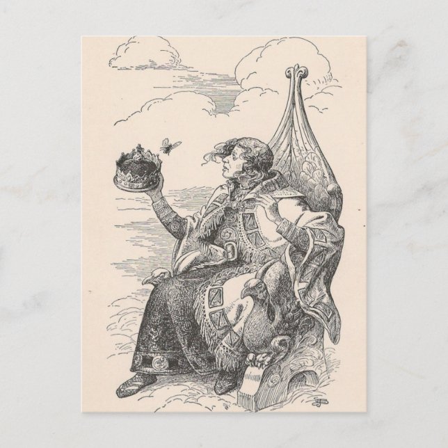Carte Postale Un roi (Devant)