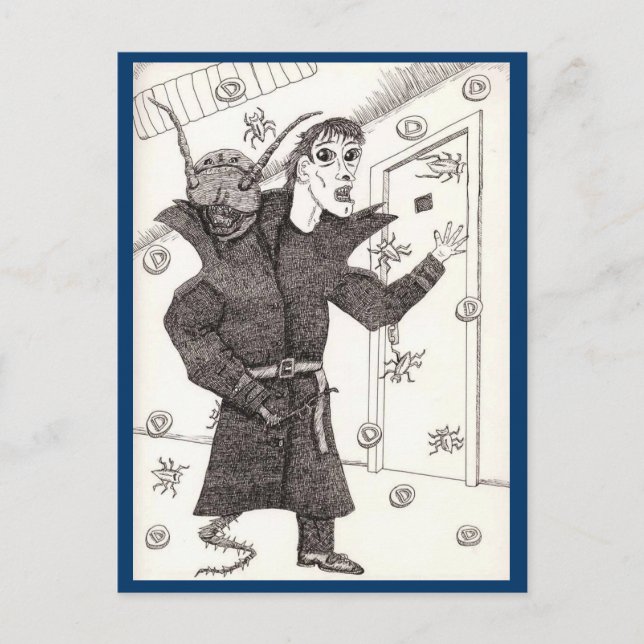 Carte Postale Un scanneur sombre (Devant)