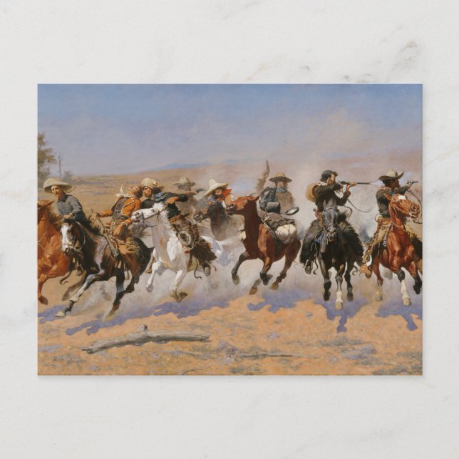 Carte Postale Un tiret pour le bois (Devant)