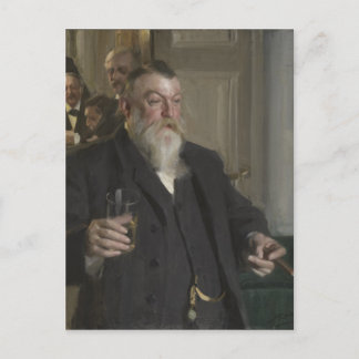 Carte Postale Un toast dans la société idun par Anders Zorn