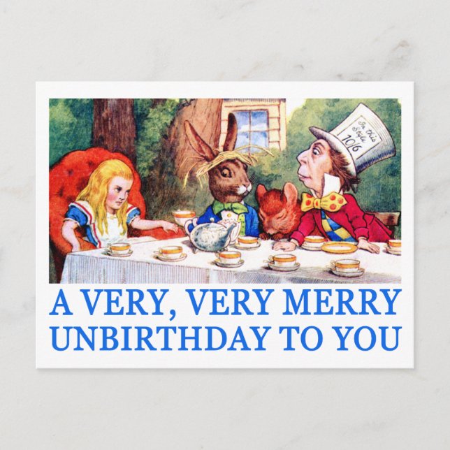CARTE POSTALE UN TRÈS, TRÈS JOLI ANNIVERSAIRE POUR VOUS ! (Devant)