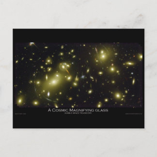 Carte Postale Un verre de magnétisme cosmique - télescope spatia
