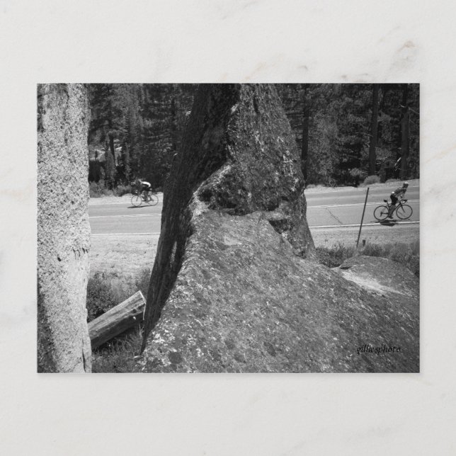 Carte Postale Un vers le haut d'un vers le bas (Devant)