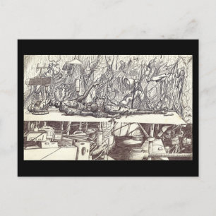 Carte Postale Under Observation, par Brian Benson