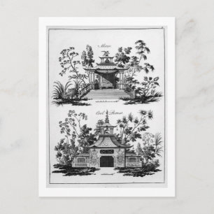 Carte Postale Une Alcove et une retraite Cool, de 'Chinese Archi