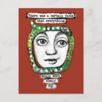 Carte postale Une Certaine Foi