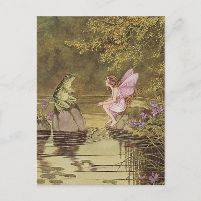 Carte Postale une conversation.. (Devant)