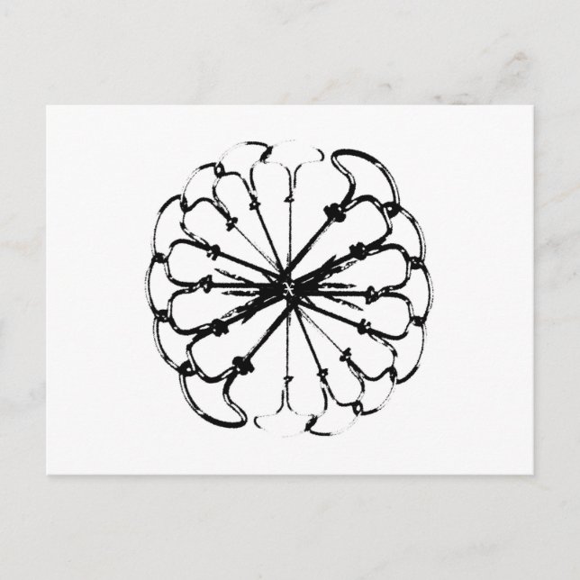 Carte Postale Une couronne d'ongles (Devant)