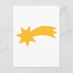 Carte Postale Une étoile filante qui tombe