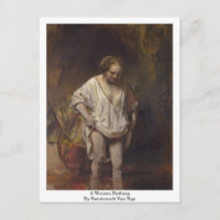 Une Femme Baignant. Par Rembrandt Van Rijn