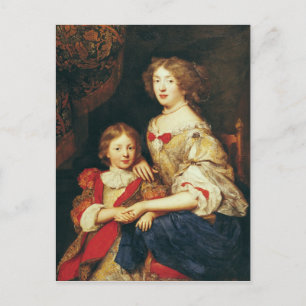 Carte Postale Une femme et son fils
