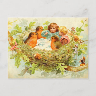 Carte Postale Une Fête De Thé Des Plus Insolites !