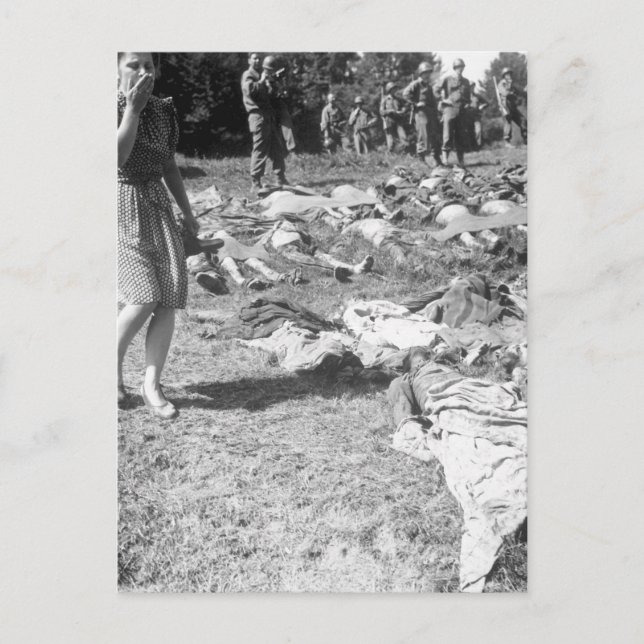 Carte Postale Une fille allemande est dépassée comme image she_W (Devant)