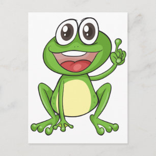 Carte Postale une grenouille