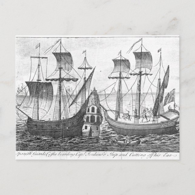 Carte Postale Une "Guarda Costa" espagnole (Devant)