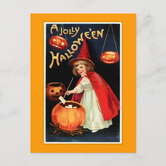 Carte Postale Une Halloween joyeuse (Devant)