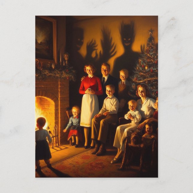 Carte Postale Une horreur de Noël hantée (Devant)