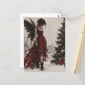 Carte Postale Une jolie fée de Noël