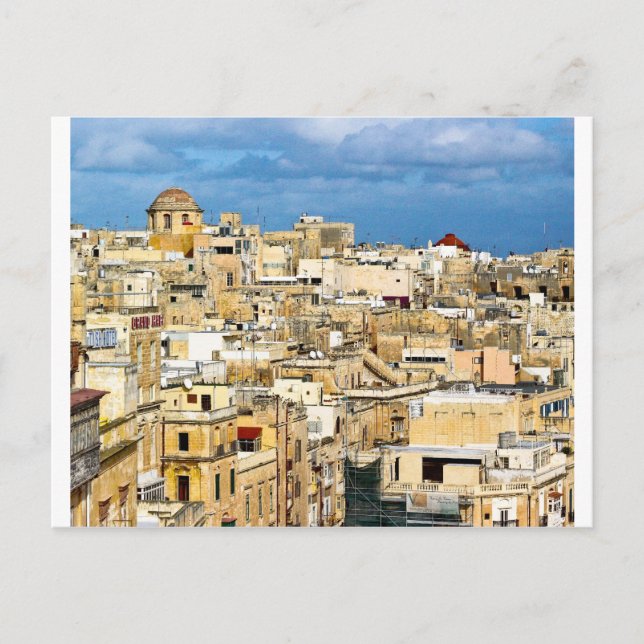 Carte Postale Une journée à Malte (Devant)