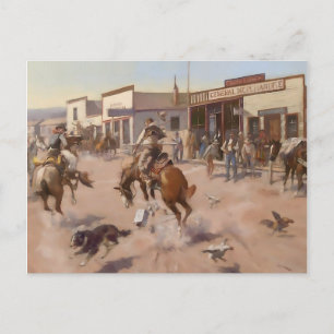 Carte Postale "Une journée tranquille à Utica" par Charles M Rus