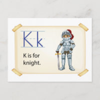 Une lettre K pour chevalier