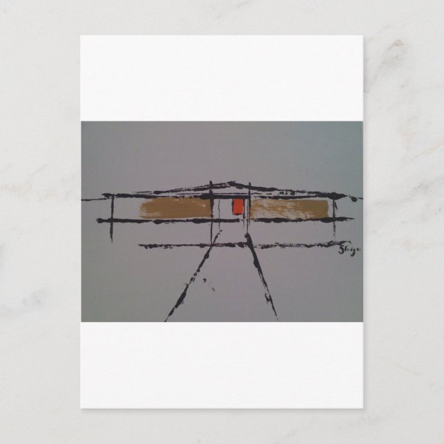 Carte Postale Une maison Eichler sur un T-shirt #2 (Devant)