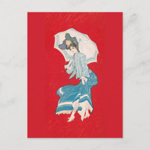 Carte Postale Une marguerite pluvieuse (1905) Grey Litho. Co