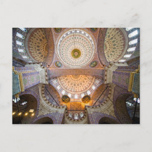 Carte Postale Une nouvelle mosquée intérieure à Istanbul